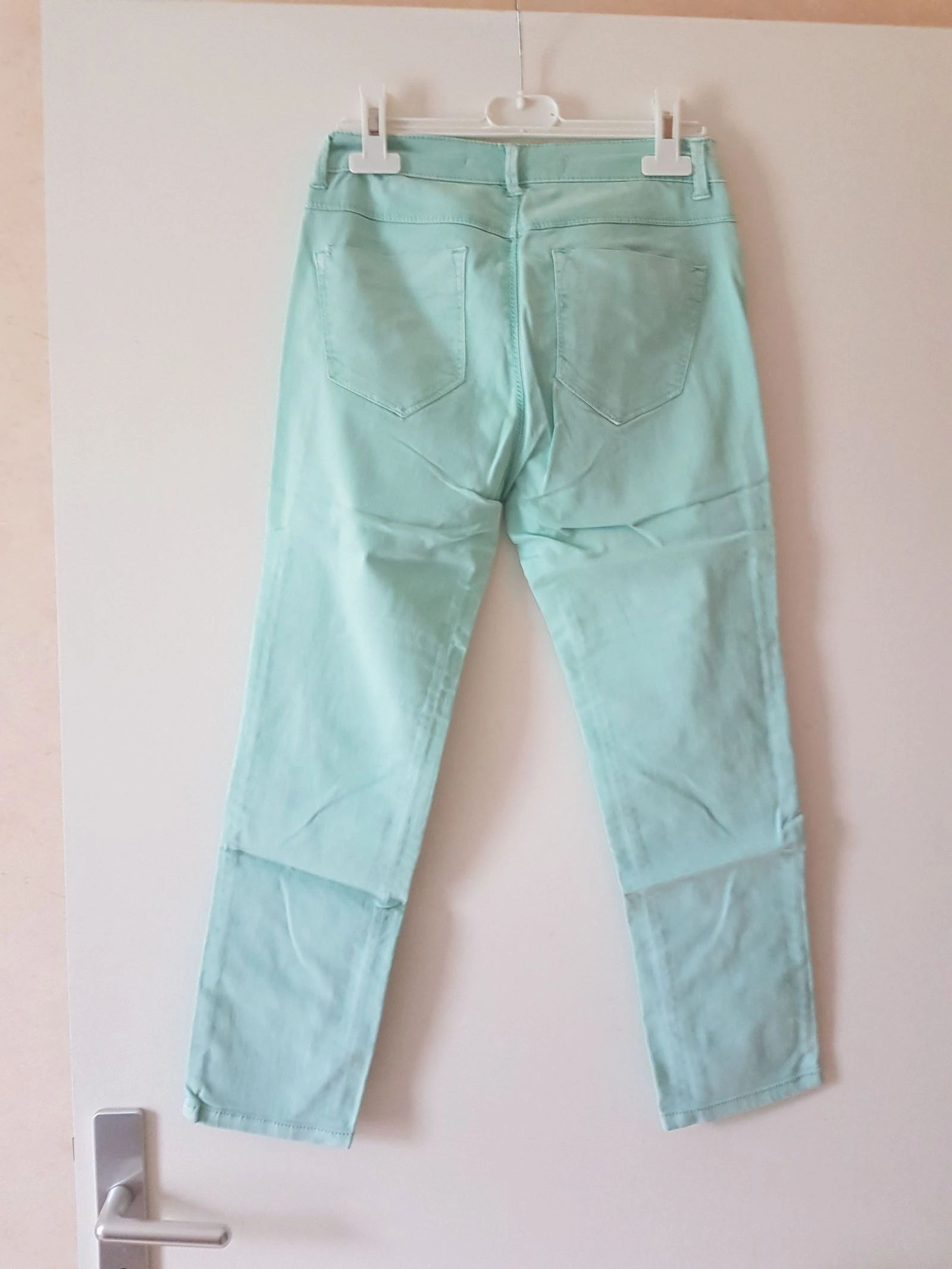 Pantalón corto verde menta Cache Cache 34 primavera excelente estado – photo 3